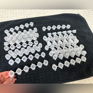 Clear Plastic paint Caps